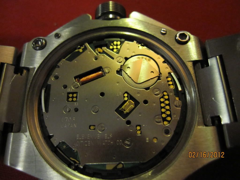 Citizen U706 movement 11 jewels (Citizen Promaster SST JW0010-52E) pics